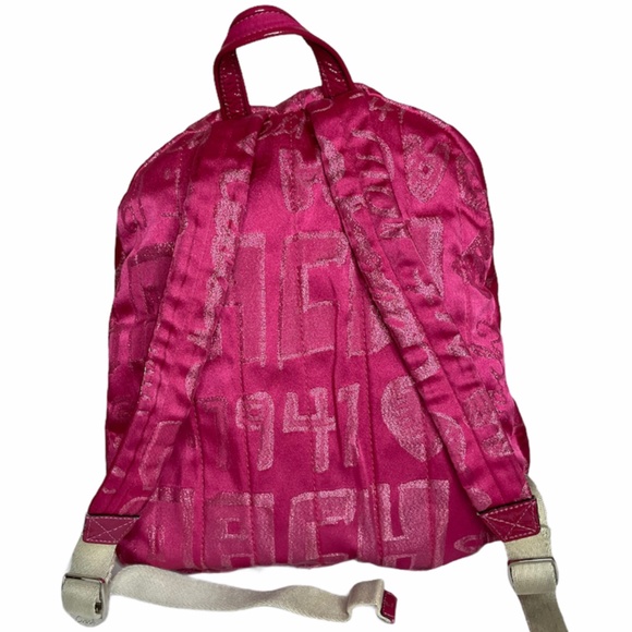 Coach Pretty in Pink POPPY Storypatch Backpack